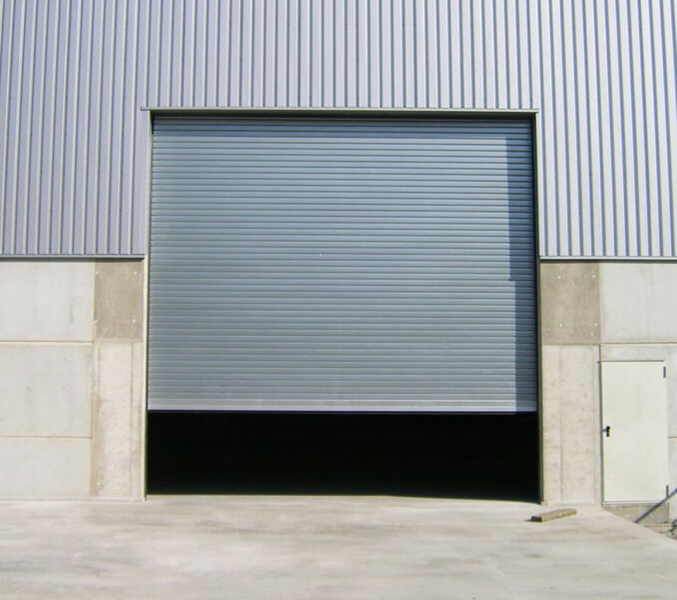 Rolltor Industrietor grau